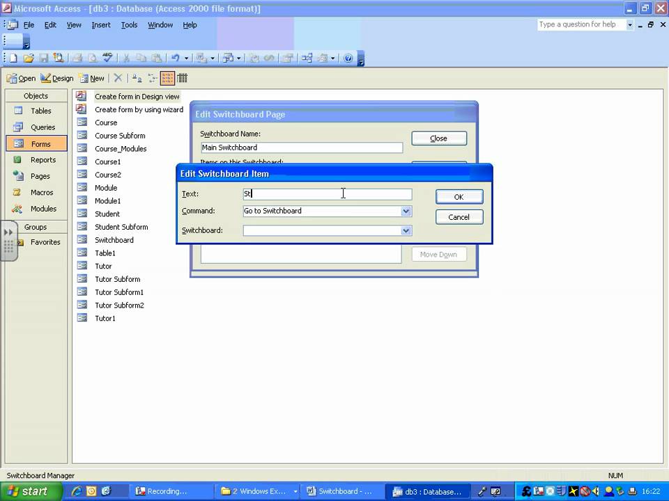 How To Create A Switchboard Video Youtube