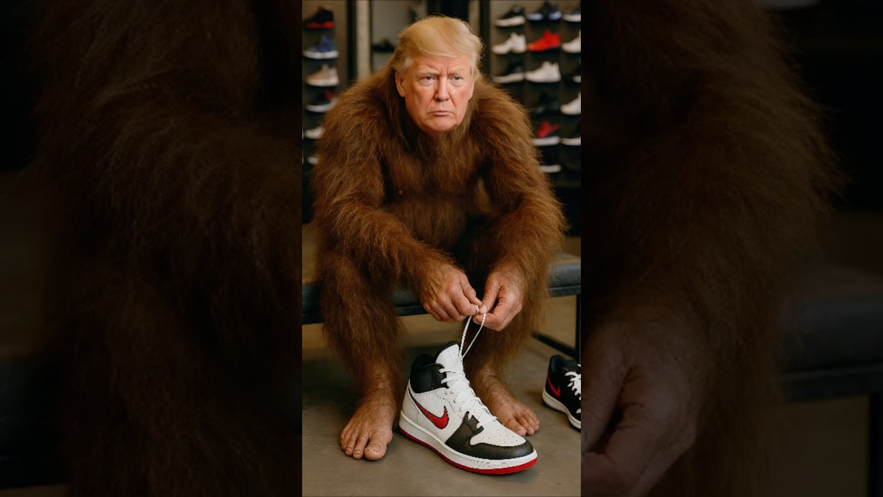 Bigfoot Trump Tries Jordans The Wildest Shoe Shopping Video Yet, Iran vs US 