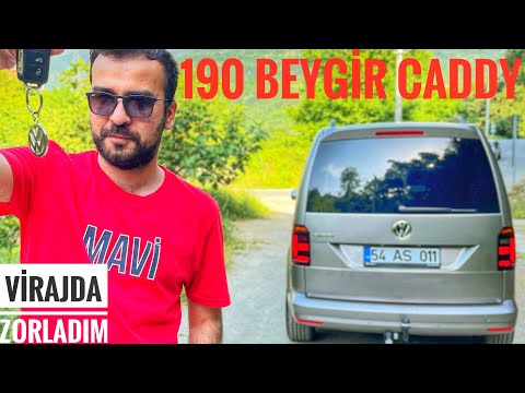 FORD’DAN İYİ Mİ? | VOLKSWAGEN CADDY VİRAJLARDA ZORLADIK 190HP | YAZILIM YAPILMIŞ PERFORMANS NASIL?