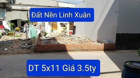 Đất Hẻm 130 Đường 8 Linh Xuân TP. Thủ Đức 5x11 ( 55m2 ) LH: 0946.52.3939