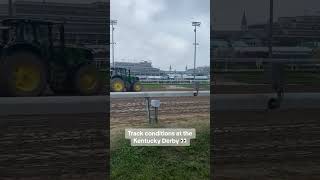 A little muddy in Kentucky for the Derby ? (via MaggieDavisTV/X) shorts