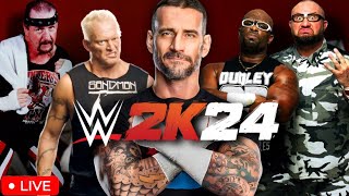 ECW PUNK PACK IS LIVE | WWE 2K24 LIVE