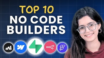 Top 10 No-Code Builders voor webdesigners (2025)