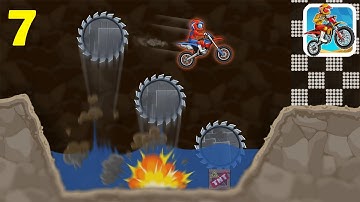 Top Moto Bike: X3M Racing Gameplay Walkthrough Part 7 Level 64-74 - All Levels (Android, iOS)