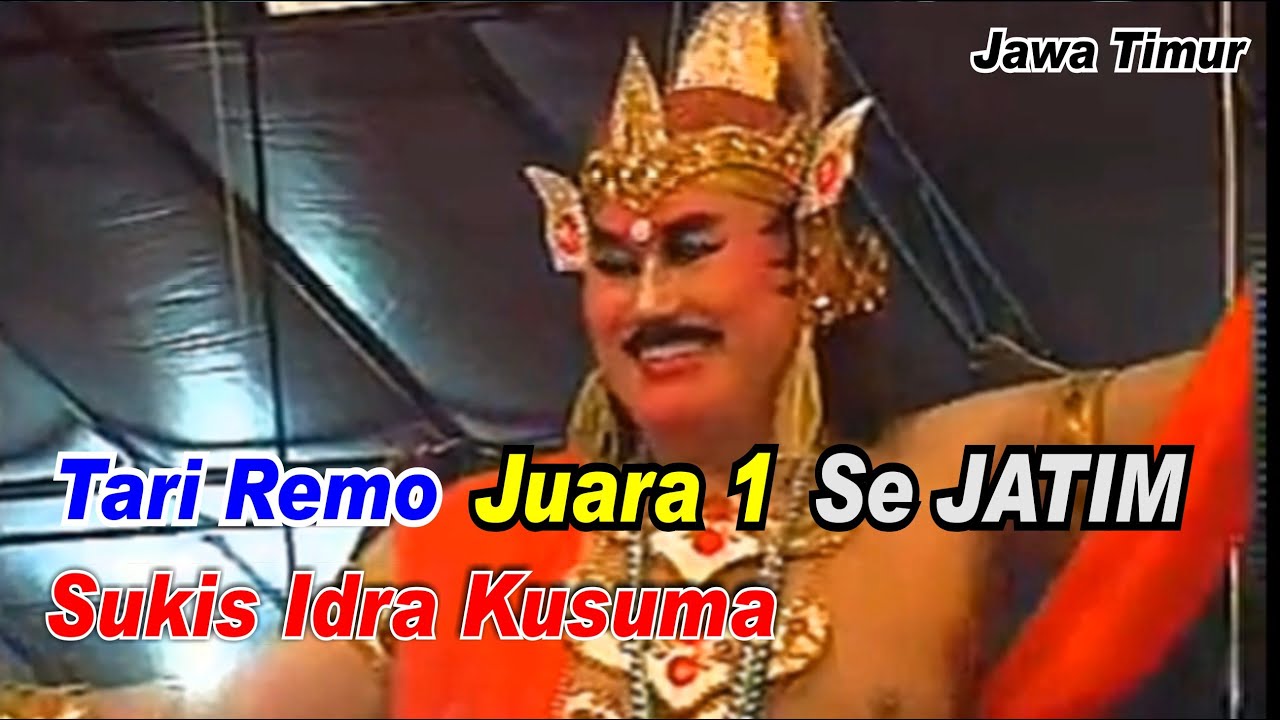 Tari Remo Cak Sukis Indra Kusuma Juara satu se Jawa Timur