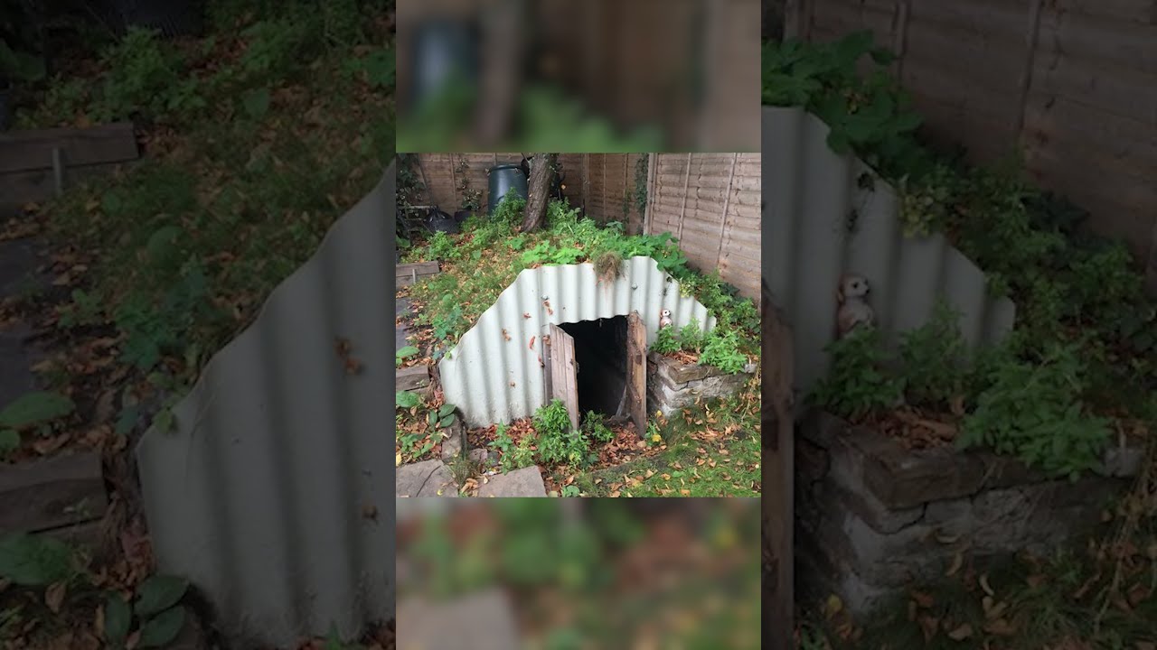 Simple Nuclear Fallout Shelter Bunker Option