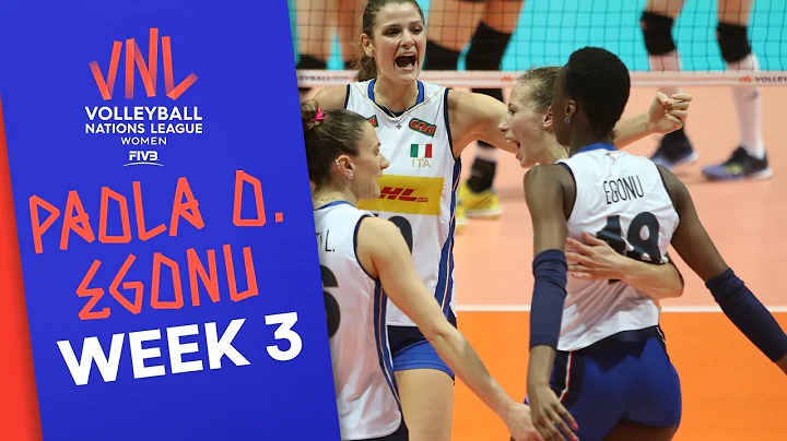 40(!!!) points - Paola Ogechi Egonu (ITA) kills it against China | Volleyball Nations League 2019 - DayDayNews