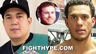 CANELO TRAINER CHECKS DAVID BENAVIDEZ; REYNOSO JABS HIM FOR 2 TIMES LOSING TITLE & SHOT