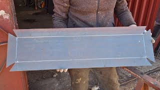 Как рассчитать размеры для изготовления железной дверной коробки