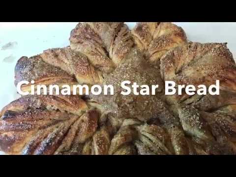 Cinnamon Star Bread From Scratch~~Delicious