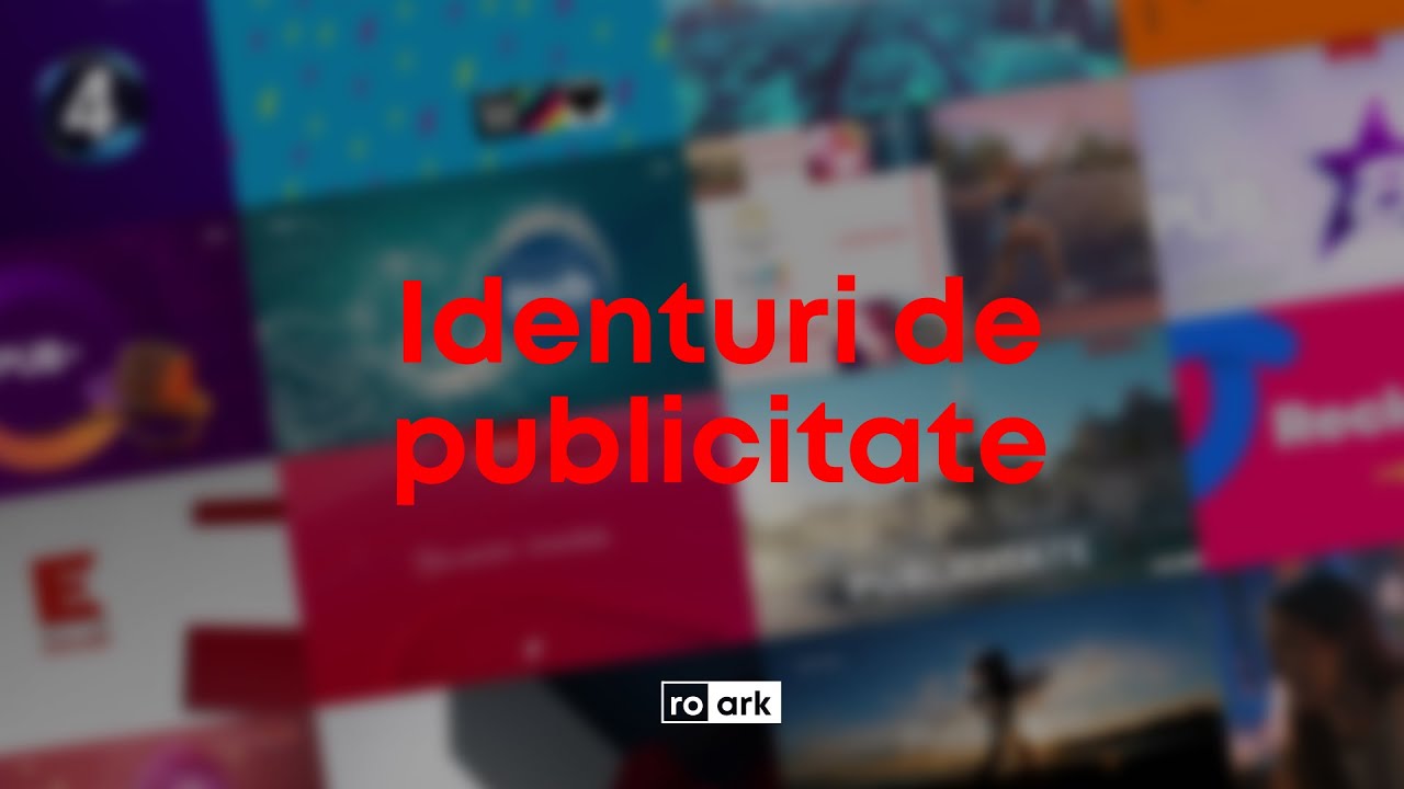 Identuri de publicitate ale unor televiziuni din Romania - 2024