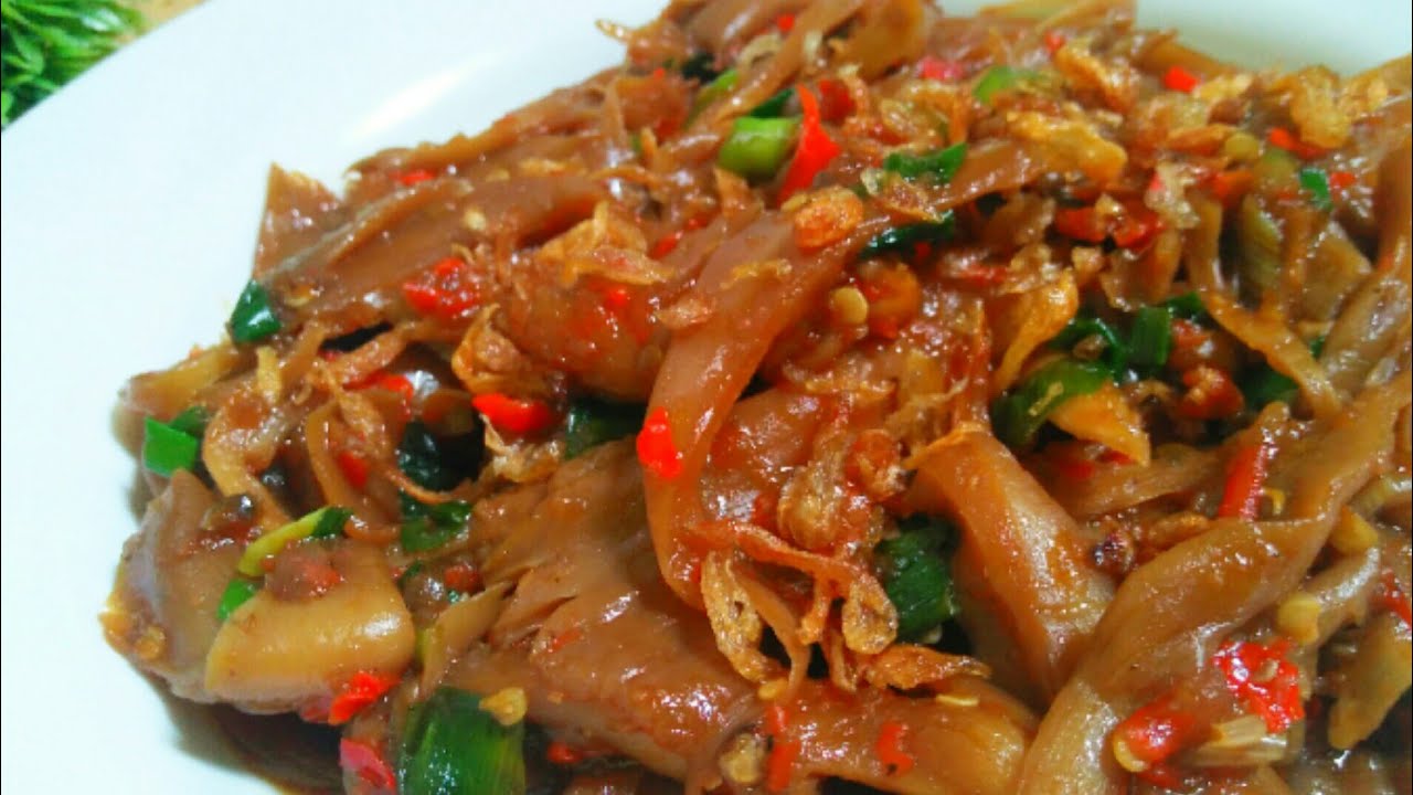 RESEP OSENG JAMUR TIRAM PEDAS MANIS,ENAK LUAR BIASA YouTube