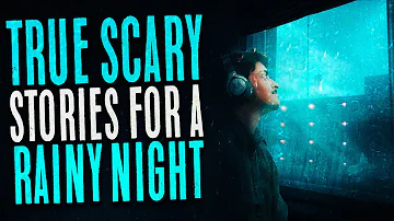 Over 8 Hours of True Horror Stories with Rain Sound Effects - Black Screen Scary Stories Compilation