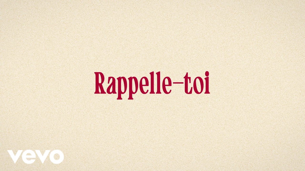 Marine - Rappelle-toi (Visualizer)
