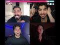 طارق ونصائح محمد قدام ليكس رباعي مع اوسامة وطارق يدافع عن البنت