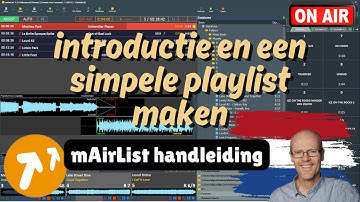 mAirList handleiding - introductie