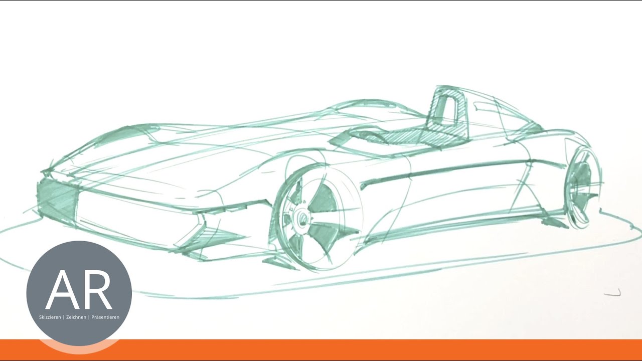Concept-Cars zeichnen für Transportation Design. Autos zeichnen lernen ...