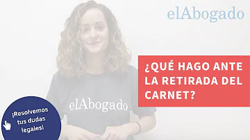 ¿Cómo librarse de la retirada del carnet de conducir?