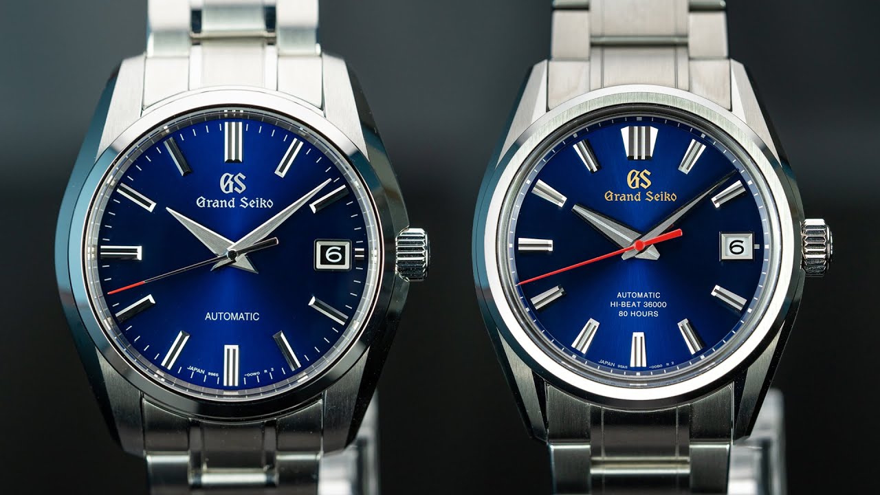 Hands on, and review of the upcoming Grand Seiko 60th anniversary SLGH003  and SBGR321 - YouTube