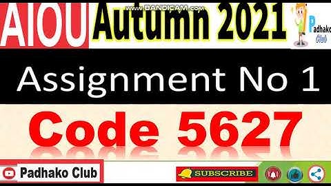 ⏩ AIOU Code 5627 Solved Assignment No.1 Autumn 2021 || Level: MSC Mass Communication