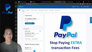 How to PayPal WITHOUT fees. Don't spend more than $4.99 for domestic or international payments!