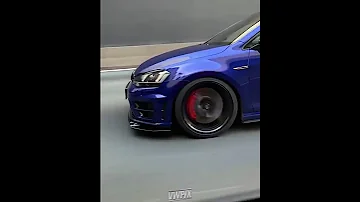 تسارع فولكس جولف مع سماع طرب الشكمان Volkswagen Golf GTI 