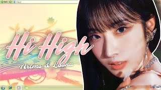 Hi High - ARTMS & LOONA (Line Distribution Comparison)