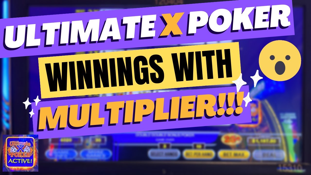 Winning on Ultimate X Poker Is this the most fun Video Poker? The
