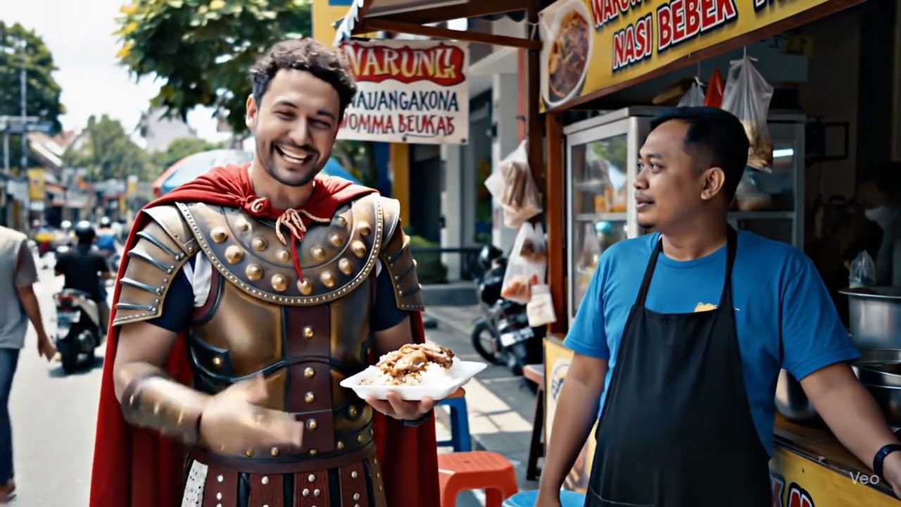 Alexander the great likes Indonesian fried rice