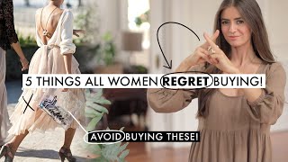 5 Things ALL Women Regret Buying (Avoid These!) by Dearly Bethany 201,864 views 1 year ago 11 minutes, 25 seconds