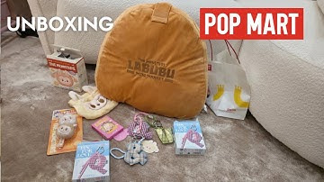Wacky Mart LABUBU Pop up Store in Singapore! pin for love pendant unboxing !!! THE MONSTERS!!