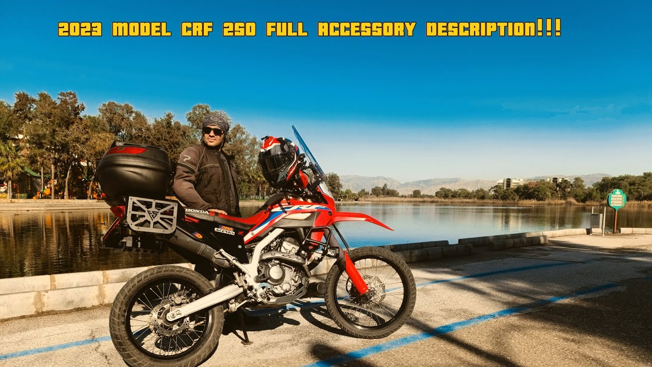 2023 МОДЕЛЬ CRF 250L ПОЛНЫЙ ОБЗОР АКСЕССУАРОВ. #crf250l #honda #motovlog #türkiye #bikelife #enduro