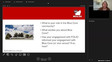 The Future of Metadata is Open: Blue Core and FOLIO (WOLFcon 2025)