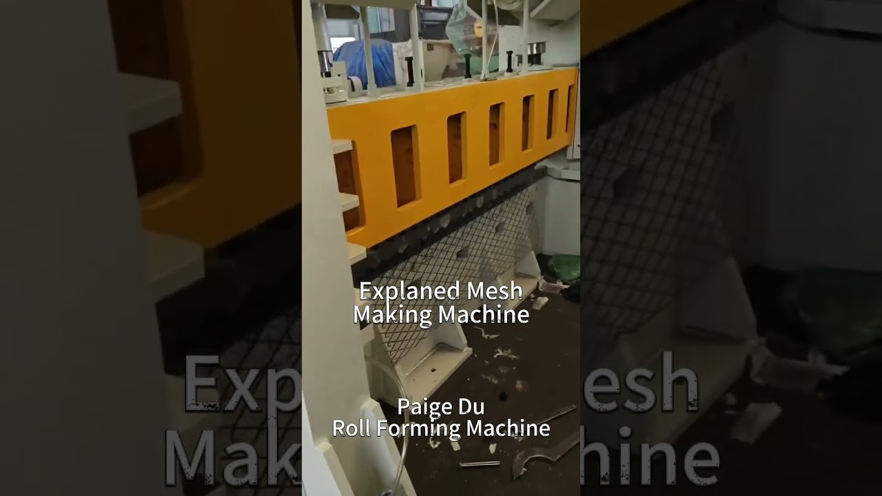 Steel Expanded wire mesh making Machine