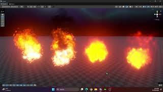 Fire Style I Made from real life to anime | Unity Particle System | Subtance Design