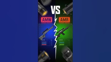 "AWM vs AMR 😱 One Shot Power Test" #pubgmobile #pubg #bgmi #gaming #pubghighlights