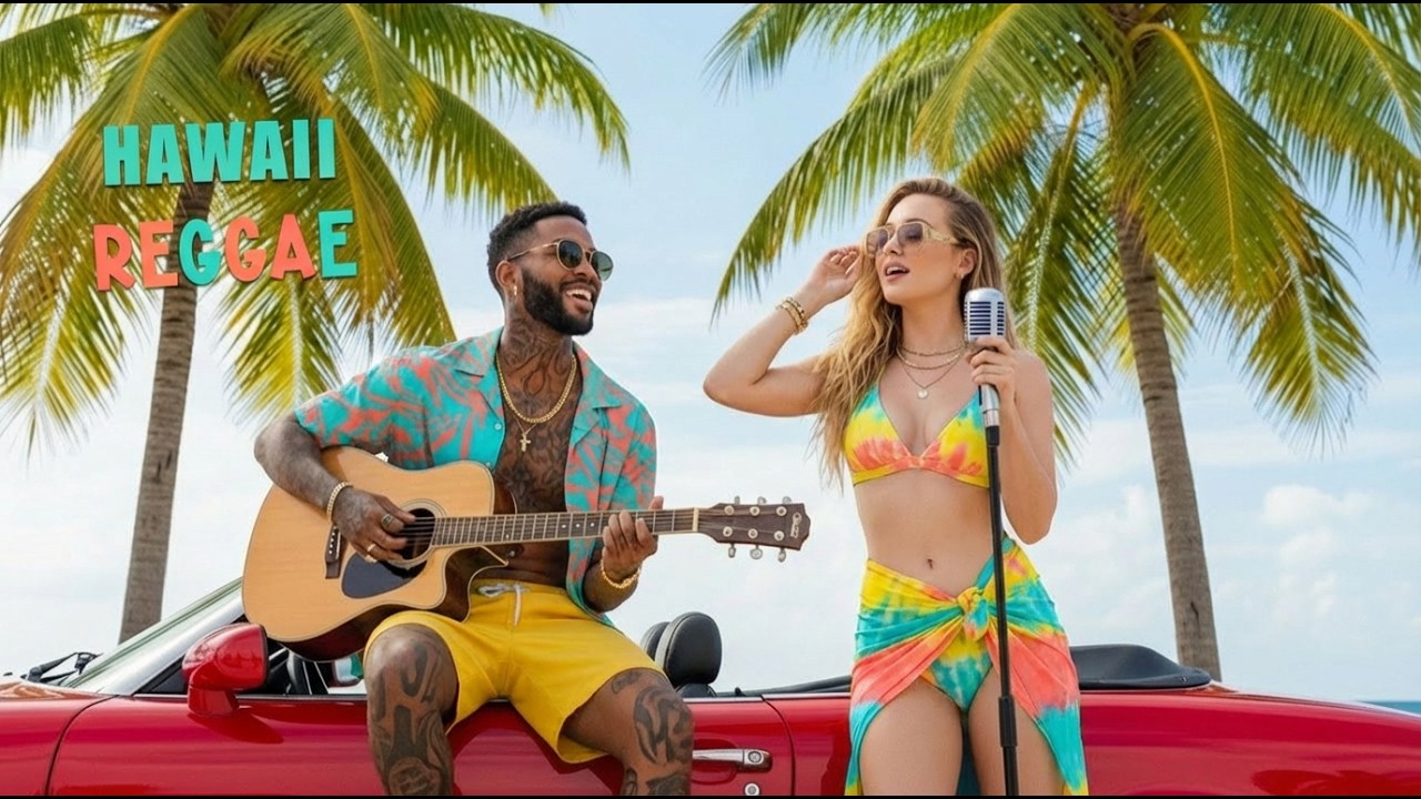🌊 Island Sunshine Reggae – Hawaiian Beach Grooves for Relax & Good Energy 🌺🎶