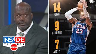 Inside the NBA | Sixers look like a TITLE CONTENDER! - Shaq hails LeBron's Philly debut over Knicks