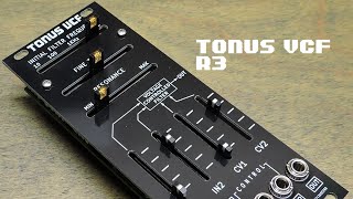 Re-introducing Tonus VCF r3 Eurorack Filter Demo ARP 2600 4012