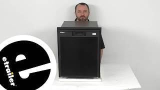 etrailer | Review of Norcold RV Refrigerators - 12 V Black Mini Fridge Built In Freezer - NC57VR