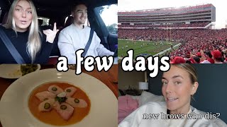 vlog: brow lamination & lash lift review + 49er win + nobu date night!