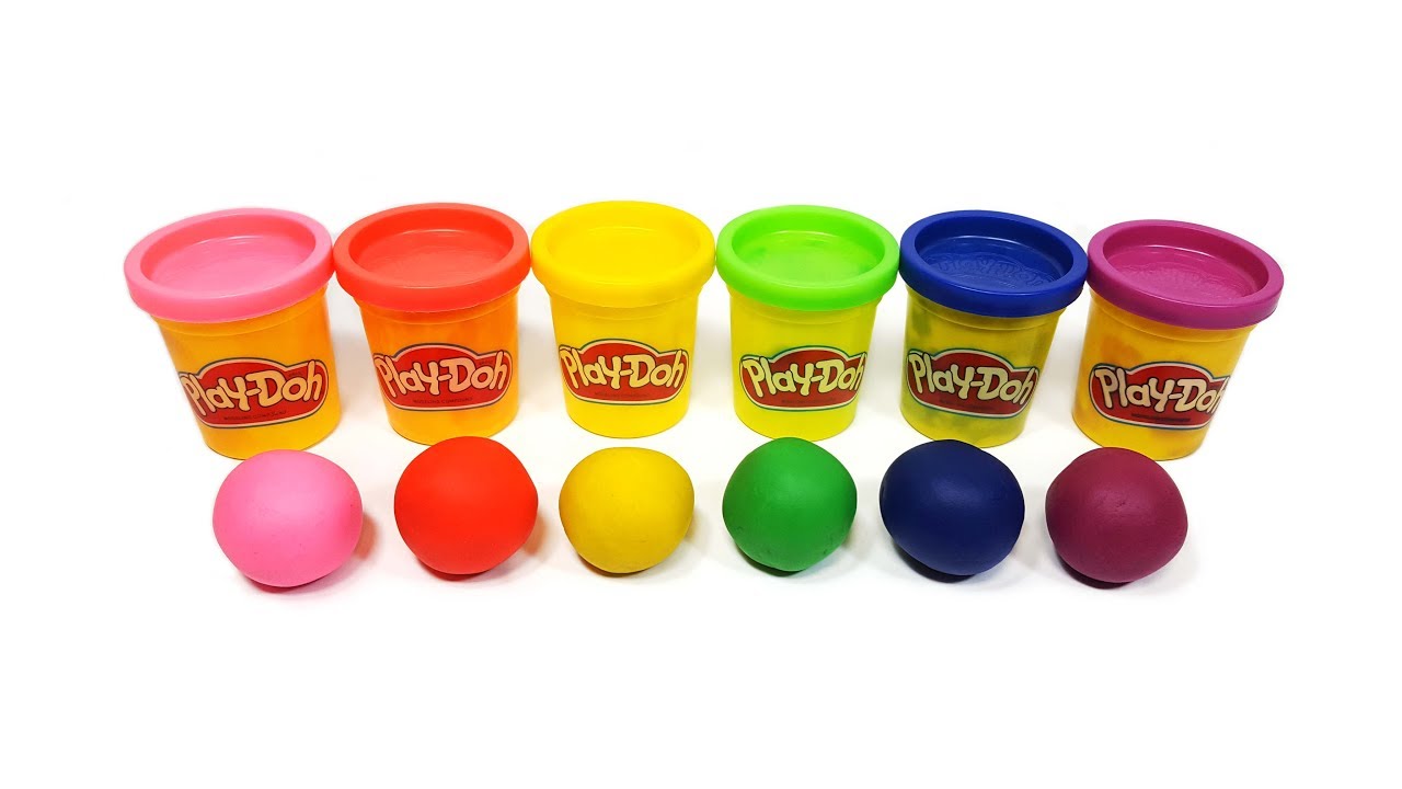 플레이도우로 재미있고 신나는 색깔 영어 단어 배우기 놀이 동영상