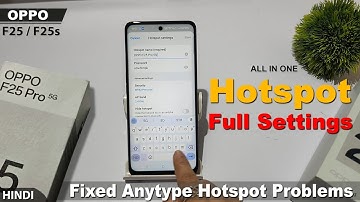 How to Set hotspot privacy in oppo f25 pro 5g, f25s pro | oppo f25 pro hotspot ki setting kaise kare