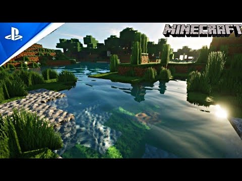 MINECRAFT REMASTERED ON PS5  PS5 GRAPHICS DEMO 