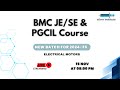 Electrical motors - BMC JE/SE &amp; PGCIL Course -01 by Chandan Sir