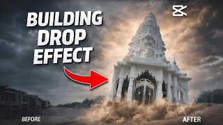 Trending Building Drop Effect Video Editing In Capcut | Capcut Building Drop Effect Video Editing