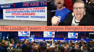Glasgow Rangers Fans In The Louden Tavern - The Best Football Pub?