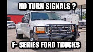 Ford F-Series - No Turn Signals - f150,f250,f350 by What To Do Rob 41 views 2 months ago 4 minutes, 44 seconds