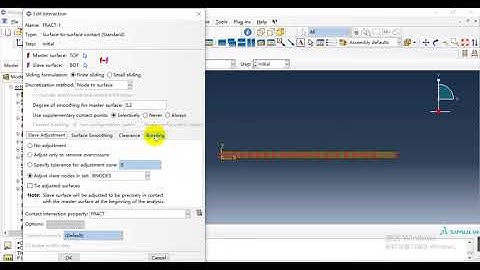 Abaqus simulation of crack propagation with VCCT method