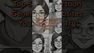 Top 5 Free Cartoon Generator Websites #ytshorts #techhack #tech #techcuriosity #hacktrix #hasgeek